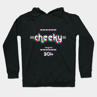 Cheeky 2010 ColorGroove Retro-Rainbow-Tube nostalgia (tf) Hoodie